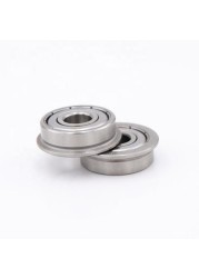 Free shipping 15pcs F689zz Size9*17*19*5mm high quality small deep groove ball flange bearing