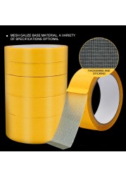 50M Double Sided Tape High Temperature Resistance PET Tape Transparent Impact Resistant Heat Resistant Strong Double-sided Adhesive