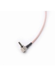 10pcs 5cm/15cm/30cm/50cm RG316 Coaxial Cable Pigtail F Female to CRC9 Male Right Angle Cable F Female Switch Cable Adapter