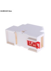 1pc 88x37x59mm Plastic Box Electronics Project Case Din Rail PLC Junction Box