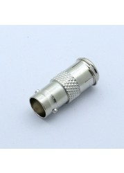 RF Coaxial Connector Adapter BNC Female Jack to F Fast Male Plug Coaxial Adapter Coupler Extender 12/50/100pcs