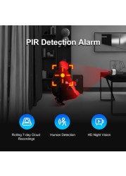 WEWATCH IPF1 Security Wireless IP Camera 1080P HD Video PIR Detection Alarm Night Vision IP66 Waterproof Surveillance Cameras