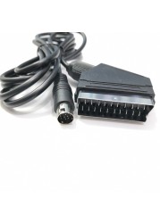 RGB Scart Lead Cable For Sega Mega Drive 2-Generation 2 Megadrive 2 MD2 RGB AV Scart Cable 1.8m D11 20 Dropshipping