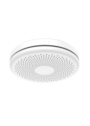 Tuya WIFI 2 in 1 Smoke Carbon Monoxide Combo Detector CO Smoke Alarm Sensor with LED Indicator, AA Battery Power