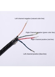 Head Mounted Headphone Single Side Entry Line Maintenance Upgrade Cable Can Be Used For H690K430 PX200-II 100-IISPH8000 Headphones