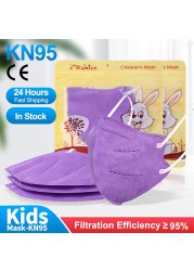 10/20/50 قطعة ffp2mask niños 6-9old قناع للأطفال kn95 mascarillas niños ce قابل للغسل الاطفال ffp2reutilizable fpp2 infantil أقنعة