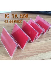 10pcs colorful 13.56mhz nfc card blue red black hotel key access control low cost rfid smart card