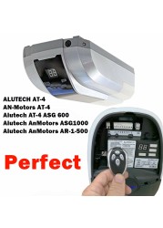 10pcs Alutech Replacement AT-4, AR-1-500, AN-Motors ASG1000, Motors in 4 Garage Door Remote Control 433MHz Rolling Code Newest