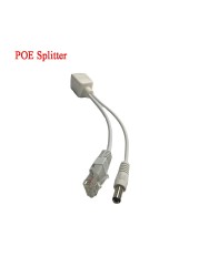 POE Cable Passive Power Over Ethernet Adapter Cable POE Splitter RJ45 Injector Power Supply Module 12-48V For IP Camea