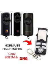 5pcs Hormann HSE5 HSE4 HSE2 HSE 868 BS Remote Control Hormann HS HSS HSD HSP HSE 1 2 4 5 BS 868MHz Remote Garage Gate 868MHz