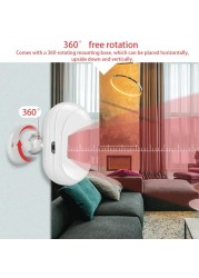 Tuya Zigbee 3.0 Smart Infrared Motion Detector Human Body Sensor Alarm Smart Life Voice Control via Alexa Zigbee Gateway