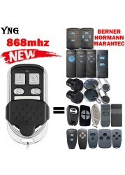 For Hormann Marantique Berner 868MHz Garage Door Remote Control Duplicator HSZ1 HSZ2 BHS121 BHS130 BHS140 Digital D302 Gate Opener