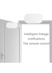 Tuya Zigbee Door and Window Magnetic Sensor Wireless Connection Smart Home Wireless Door Detector Magnetic Automation Door