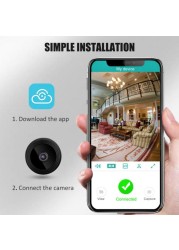 A9 Mini Wireless WiFi IP Network Camera Surveillance HD 1080P True Night Vision Without Motion Home Security P2P Camera