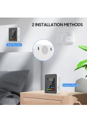 5 In 1 Formaldehyde Hcho Tvoc Tester Co2 Sensor Air Quality Monitor Indoor Detector