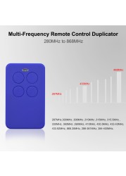 ناسخ ريموت كنترول 4 في 1 433mhz فتحت باب المرآب 287mhz 315mhz 390mhz المتداول رمز 868mhz التحكم عن بعد للبوابة