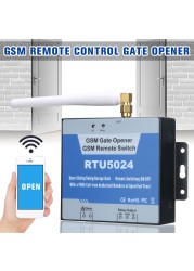 GSM Remote Control Opener Relay Switch RTU5024 Remote Control Door Opener For Sliding Swing Garage Gate