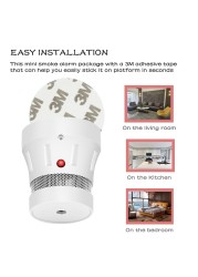 ZigBee Security Protection Smoke Leak Detector Fire Sensor Home Safety Products Personal Alarm With 3 Years Durable Batteries Wifi Tuya