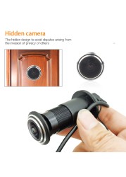 2022 Topvico Tuya Video Peephole Wifi Camera Motion Detection Door Monitor Video Eye Wireless Intercom Home Security Auto Record