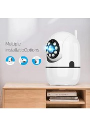 IP Camera 5G WiFi Baby Monitor 1080P Indoor CCTV Video Surveillance Camera AI Car Tracking Wireless Home Camera Alexa