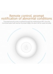 زيجبي مستشعر الفيضانات كاشف تسرب المياه الذكي تطبيق الحياة الذكية الربط إنذار عبر بوابة تويا العمل مع أليكسا جوجل مساعد