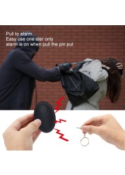 Low Price 120dB Self Defense Alarm Egg Girl Women Security Alarm Personal Safety Scream Loud Keychain Emergency Alarm