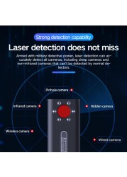 Portable Hotel Anti-Spy Hidden Camera Detector Block Monitoring Wireless Signal Detector Car GPS Positioning Tracking Detection