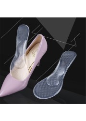 2022 Insoles High Heel Shoes Flat Arch Foot Support Pads Sport Shoe Inserts Transparent Insole for Unisex