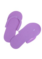 12 Pairs Spa Pedicure Sandals Disposable Foam Slippers Foam Pedicure Slippery For Salon Spa Pedicure Flip Flop Tools