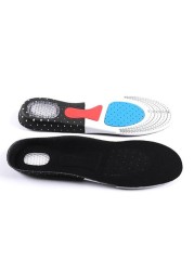 Cuttable Silicone Insoles for Shoe Men Women Orthotic Arch Support Sport Shoe Pad Soft Running Insert Cushion Memory Foam Insole