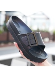 الصيف Birkenstock المرأة منصة النعال 2022 صنادل أرضية المرأة مشبك حذاء كاجوال شاطئ الوجه يتخبط Sandalias Mujer