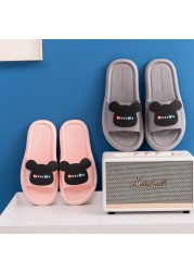 Women Summer Slippers Cartoon Non-Slip Slides Indoor Bathroom Slippers Men Outdoor Beach Slippers Zapatos Hombre chausson