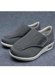 Spring Summer Comfortable Breathable Soft Medical Orthopedic Diabetic Orthopedic Sneaker Walking Wind Adjustment Sneaker