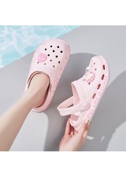 2021 new women sandals garden clogs for female eva slippers wild nurse hospital work sandals medical beauty salon lab