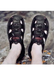 blank stock men sandals summer wear-resistant men sandals man sandals fashion sandals slippers plus size walking shoes