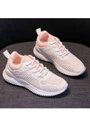 2022 spring new casual shoes women vulcanized shoes high quality female tennis sneaker breathable walking flat platform loafers