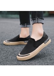 Men's shoes 2021 new canvas shoes male comfort breathable boy student casual shoes summer fashion gym shoes men's vulcanized shoes