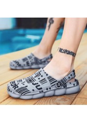 Men Causal Summer Sandals EVA Garden Clogs Soft Memory Hospital Shoes Men Slip On Beach Water Slippers Zapatos Hombre