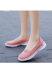 2021 new summer breathable women flat shoes brand designer casual luxury 2021 women sneakers loafers vulcanized shoes