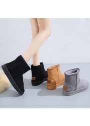 Women's Winter Snow Boots Slip On Shoes Women 2021 Boots Women Thick Sole Boots Women Winter High Boots