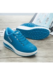 Ladies casual shoes rocking shoes platform casual shoes waterproof wedges sneakers sneakers