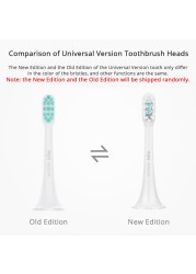 Original Xiaomi Mijia Electric Toothbrush Head 3pcs for T300/T500 Smart Sonic Toothbrush Sonic Clean 3D Brush Head Collects