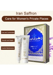 Iranian Saffron Vulva Leukoplakia Clean Care Cream Antibacterial Injectable Repair Women Volvar Health Care White Cream