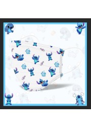 Disney Animation Stitch Adult Children Cartoon Disposable Mask Three-layer Protective Cartoon Pattern Printing Parent-Child Mask