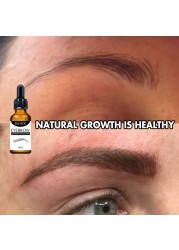 Natural Castor Oil Eyelashes Eyebrow Hair Growth Essential Oil Prevent Skin Aging Castor Organic Hair Serum Fast Growth Liquid