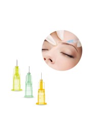 Advanced Deenora Hypodermic Needle 10pcs Body Face Skin Care Precision Liquid Dispenser Syringe Painless Micro Needle Mesotherapy