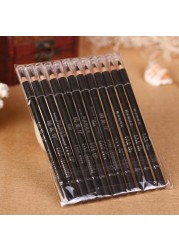 1pc Black Long Lasting Eye Liner Pen Waterproof Eyeliner Smudge-proof Cosmetics Beauty Makeup Tool No Blooming Eyeliner Pencil