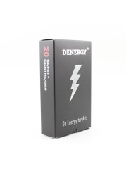 Denergy Pro Quality 20pcs/Box Tattoo Needle Cartridge 0.25mm Round Liner For Striped Tattoo