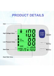 Automatic sphygmomanometer digital wrist sphygmomanometer background sphygmomanometer tonometer pulse oximeter heartbeat