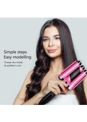 Hair Curling Iron Ceramic Professional Triple Barrel Hair Curler Egg Roll Hair Styling Tools Hairstylist Stick Curler